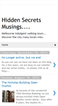 Mobile Screenshot of hiddensecretsmusings.blogspot.com