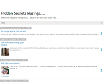 Tablet Screenshot of hiddensecretsmusings.blogspot.com