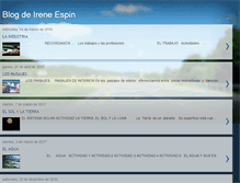 Tablet Screenshot of blogdeireneespin.blogspot.com