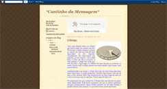 Desktop Screenshot of cantinho-da-mensagem.blogspot.com