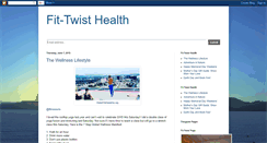 Desktop Screenshot of fit-twist.blogspot.com