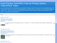 Tablet Screenshot of primarytuitionms.blogspot.com