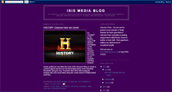 Desktop Screenshot of isismedia.blogspot.com