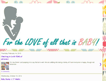 Tablet Screenshot of allthatisbaby.blogspot.com
