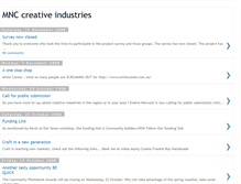 Tablet Screenshot of mnccreativeindustries.blogspot.com
