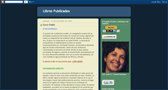 Desktop Screenshot of librospublicados.blogspot.com
