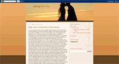 Desktop Screenshot of dating-state.blogspot.com