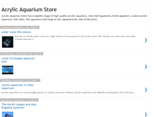 Tablet Screenshot of acrylicaquariumstore.blogspot.com