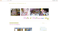 Desktop Screenshot of dollsanddollhouses.blogspot.com