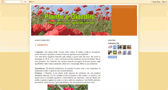 Desktop Screenshot of piantegiardini.blogspot.com