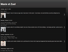 Tablet Screenshot of maxieetzuel.blogspot.com