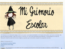 Tablet Screenshot of migrimorioescolar.blogspot.com