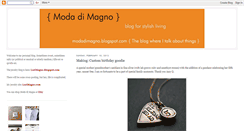 Desktop Screenshot of modadimagno.blogspot.com