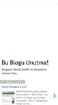 Mobile Screenshot of bubloguunutma.blogspot.com