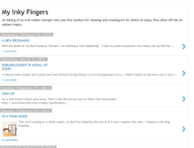 Tablet Screenshot of myinkyfun.blogspot.com