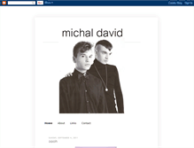 Tablet Screenshot of michalanddavid.blogspot.com