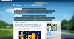 Desktop Screenshot of dinmicasparaelnivelprimaria.blogspot.com