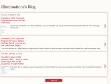 Tablet Screenshot of illuminationsblog.blogspot.com