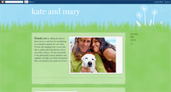 Desktop Screenshot of kateandmaryb.blogspot.com