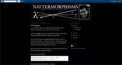 Desktop Screenshot of nattermorphisms.blogspot.com