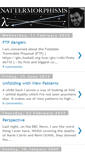 Mobile Screenshot of nattermorphisms.blogspot.com