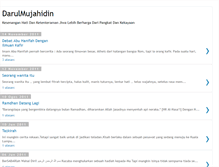 Tablet Screenshot of darulmujahidin.blogspot.com