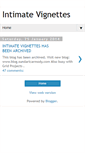 Mobile Screenshot of intimatevignettes.blogspot.com