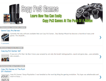 Tablet Screenshot of copy-ps3-games-easily.blogspot.com