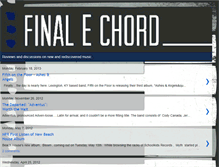 Tablet Screenshot of finalechord.blogspot.com