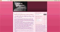 Desktop Screenshot of mujeresdesatadas.blogspot.com