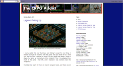 Desktop Screenshot of crpgaddict.blogspot.com