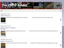 Tablet Screenshot of crpgaddict.blogspot.com