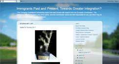 Desktop Screenshot of immigrants-past-and-present.blogspot.com