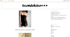 Desktop Screenshot of iscandalosa.blogspot.com