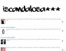 Tablet Screenshot of iscandalosa.blogspot.com