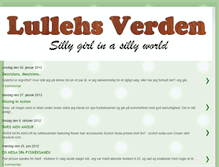 Tablet Screenshot of lullehsverden.blogspot.com