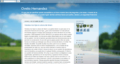 Desktop Screenshot of oveliohernandez.blogspot.com