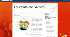 Desktop Screenshot of educandoconvaloresequipo7.blogspot.com