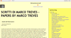 Desktop Screenshot of marcotreves.blogspot.com