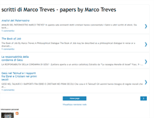 Tablet Screenshot of marcotreves.blogspot.com