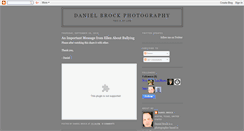 Desktop Screenshot of danielbrockphotography.blogspot.com