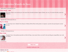 Tablet Screenshot of ofantasticomundodesara.blogspot.com