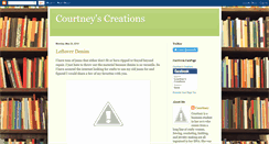 Desktop Screenshot of courtneys-creations.blogspot.com