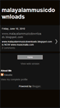 Mobile Screenshot of malayalammusicdownloads.blogspot.com