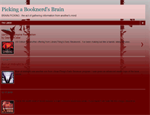 Tablet Screenshot of booknerdsbrain.blogspot.com