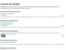 Tablet Screenshot of caminounidad.blogspot.com