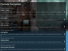 Tablet Screenshot of algebraformulaformation.blogspot.com