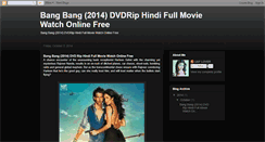 Desktop Screenshot of bangbang2014hindimovie.blogspot.com