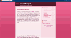 Desktop Screenshot of femgirl-bangkok.blogspot.com