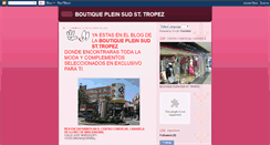 Desktop Screenshot of boutiquesainttropez.blogspot.com